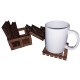 Coaster pallet set 6 pack