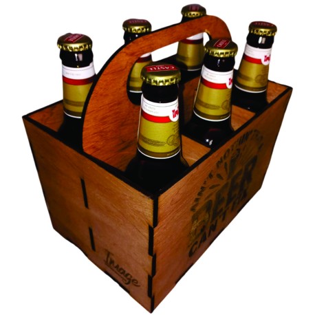 Beer bottle caddy