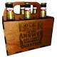 Beer bottle caddy