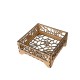 Coaster holder square with motive