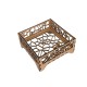 Coaster holder square with motive