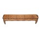 Incense burner wood with cut outs