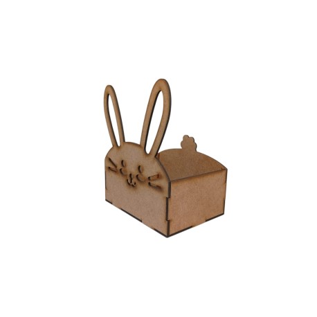 Easter bunny face box