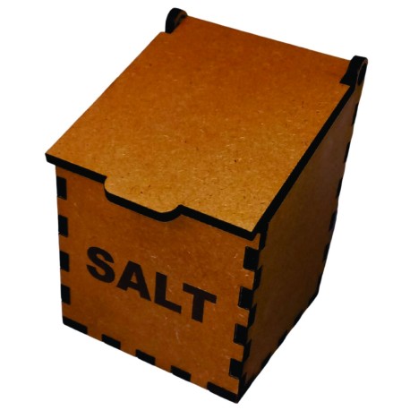 Saltbox with scoop