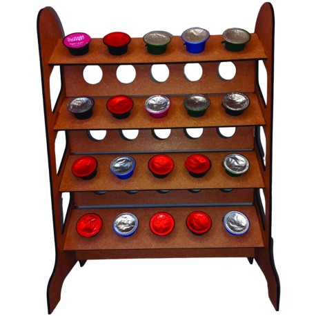 Coffee pod rack 20's