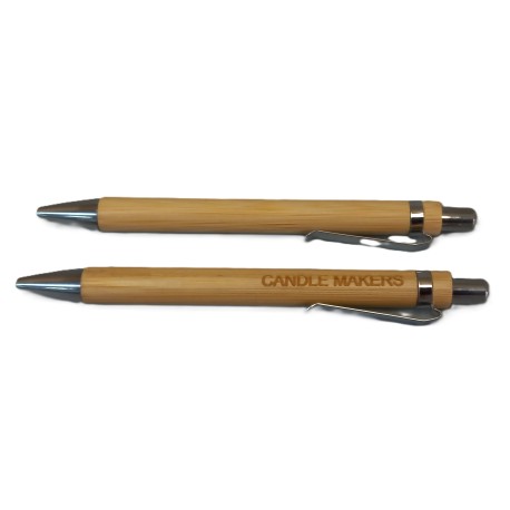 Bamboo pen - (engraved)