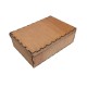 Box with lid round hinges 17x12x6cm