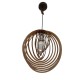 Twisting lamp shade