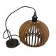 Twisting lamp shade