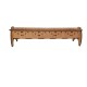 Incense burner wood with cut outs